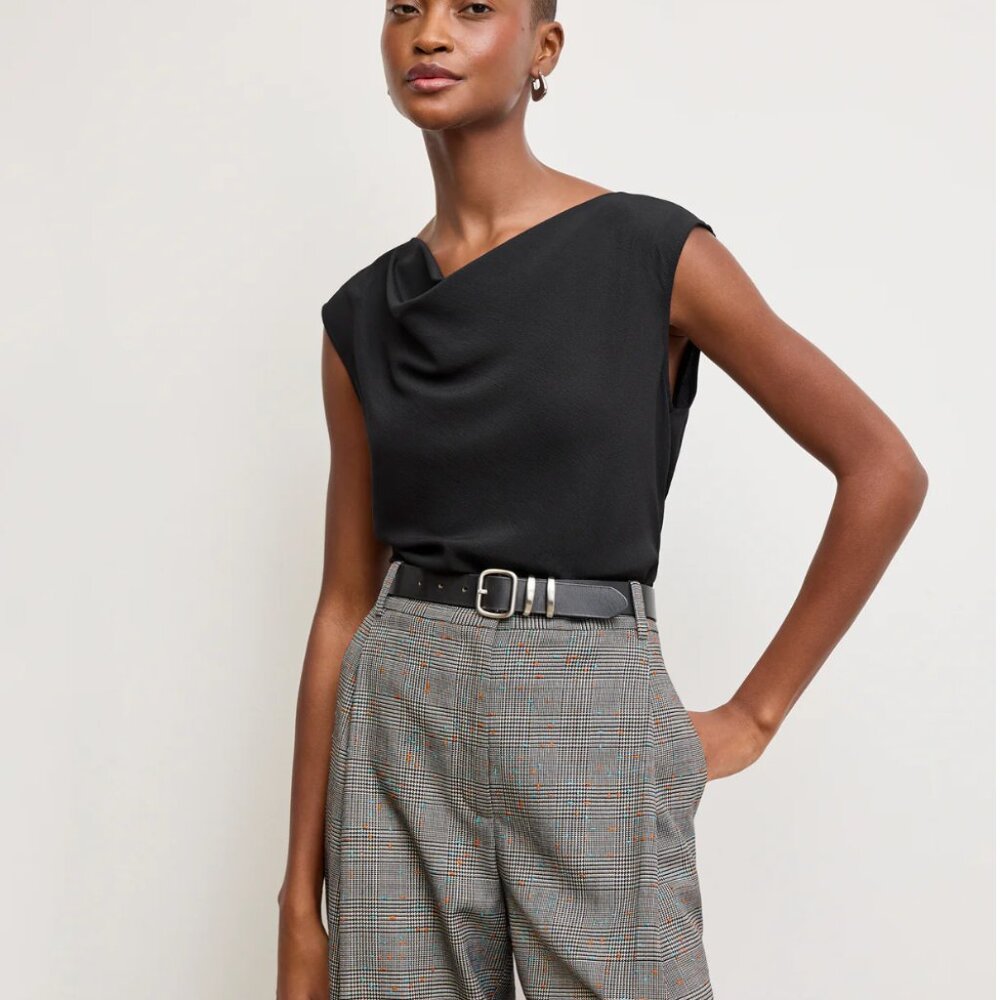 MM Lafleur Rowling Top (Black)